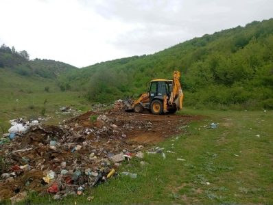 ЈКП “Брегалница” Делчево со финансиска поддршка на Градоначалникот Гоцевски и општината расчистува депонии на повеќе локации